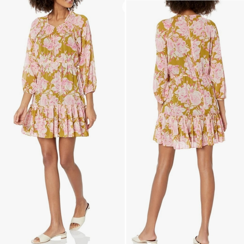 Likely Hadi floral dress
